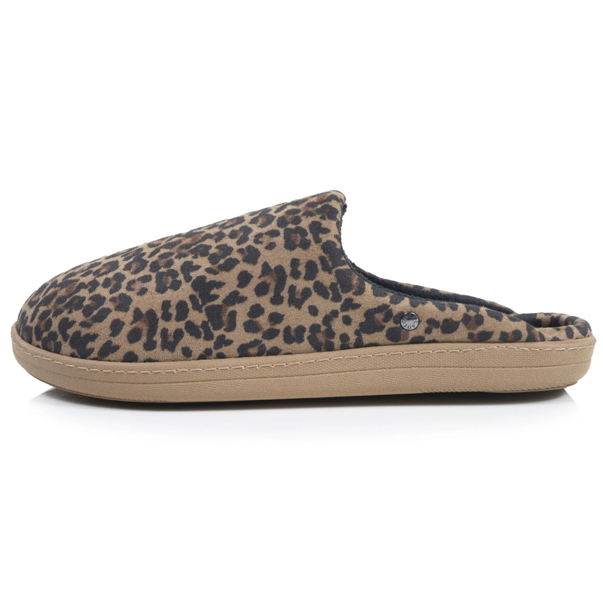 Chaussons Mules Femme | Léopard | Isotoner | 97438