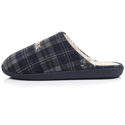 Chaussons mules homme Isotoner | Marine | 98032