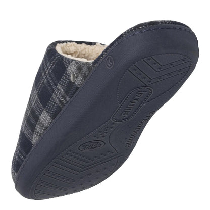 Chaussons mules homme Isotoner | Marine | 98032