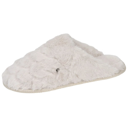 Chaussons mules Isotoner | Ivoire | 97357