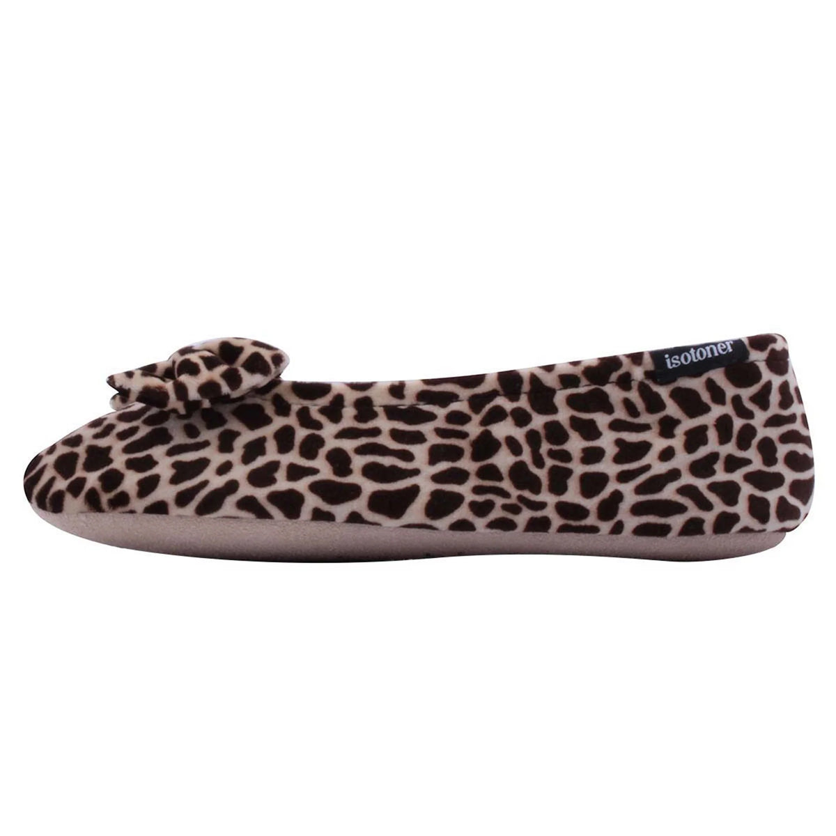 Chaussons ballerines Isotoner | Girafe | 95991
