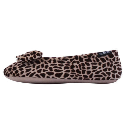 Chaussons ballerines Isotoner | Girafe | 95991