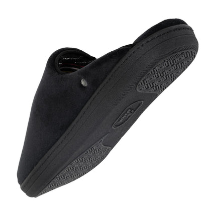Chaussons mules rayure | 97438 Noir