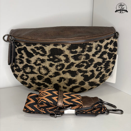 Sac banane Léopard Grand | M102L