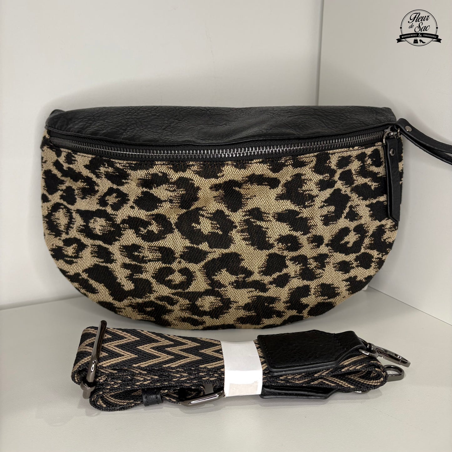 Sac banane Léopard Grand | M102L