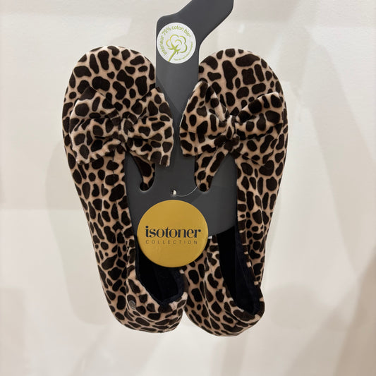 Chaussons ballerines Isotoner | Girafe | 95991