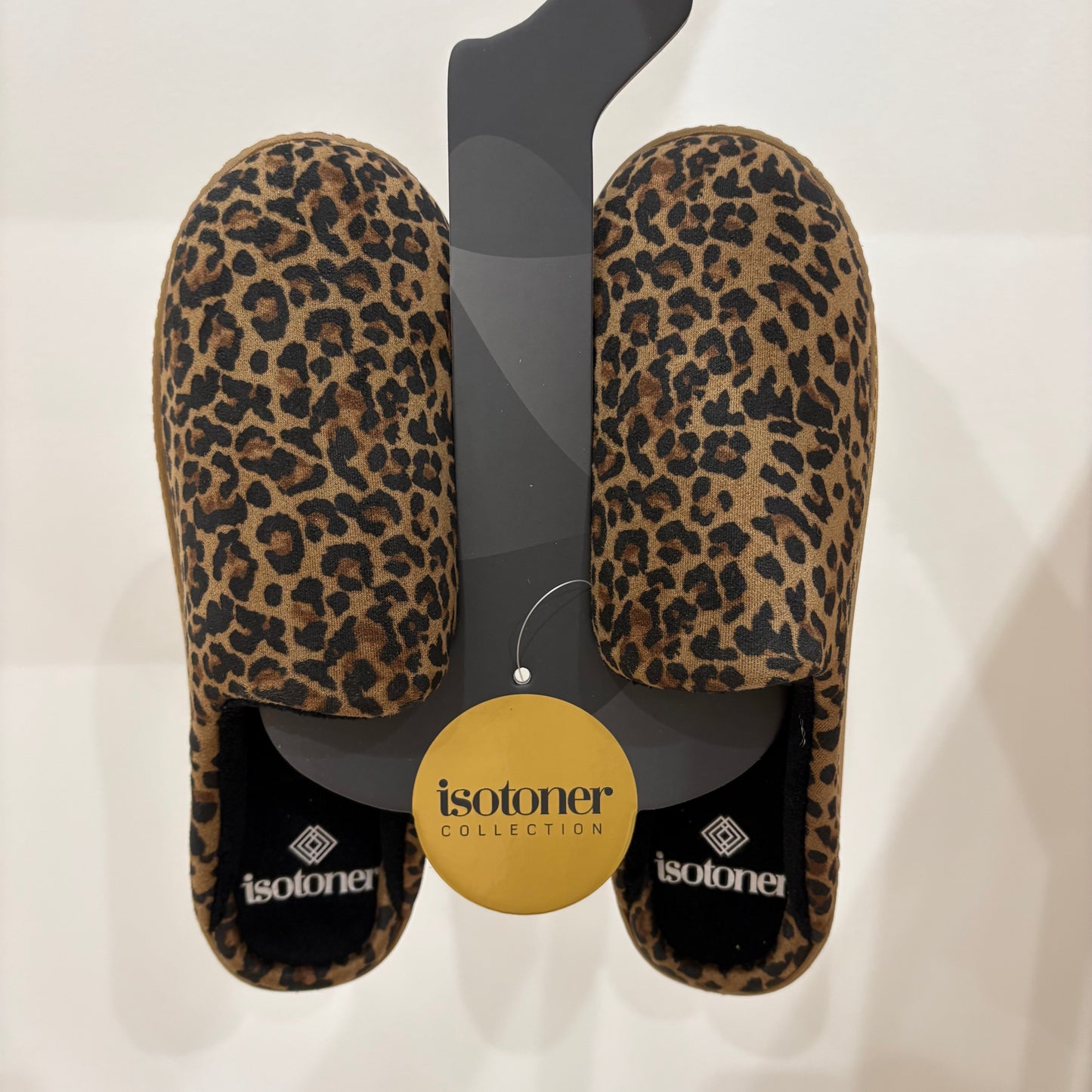 Chaussons mules Isotoner | Léopard | 97438