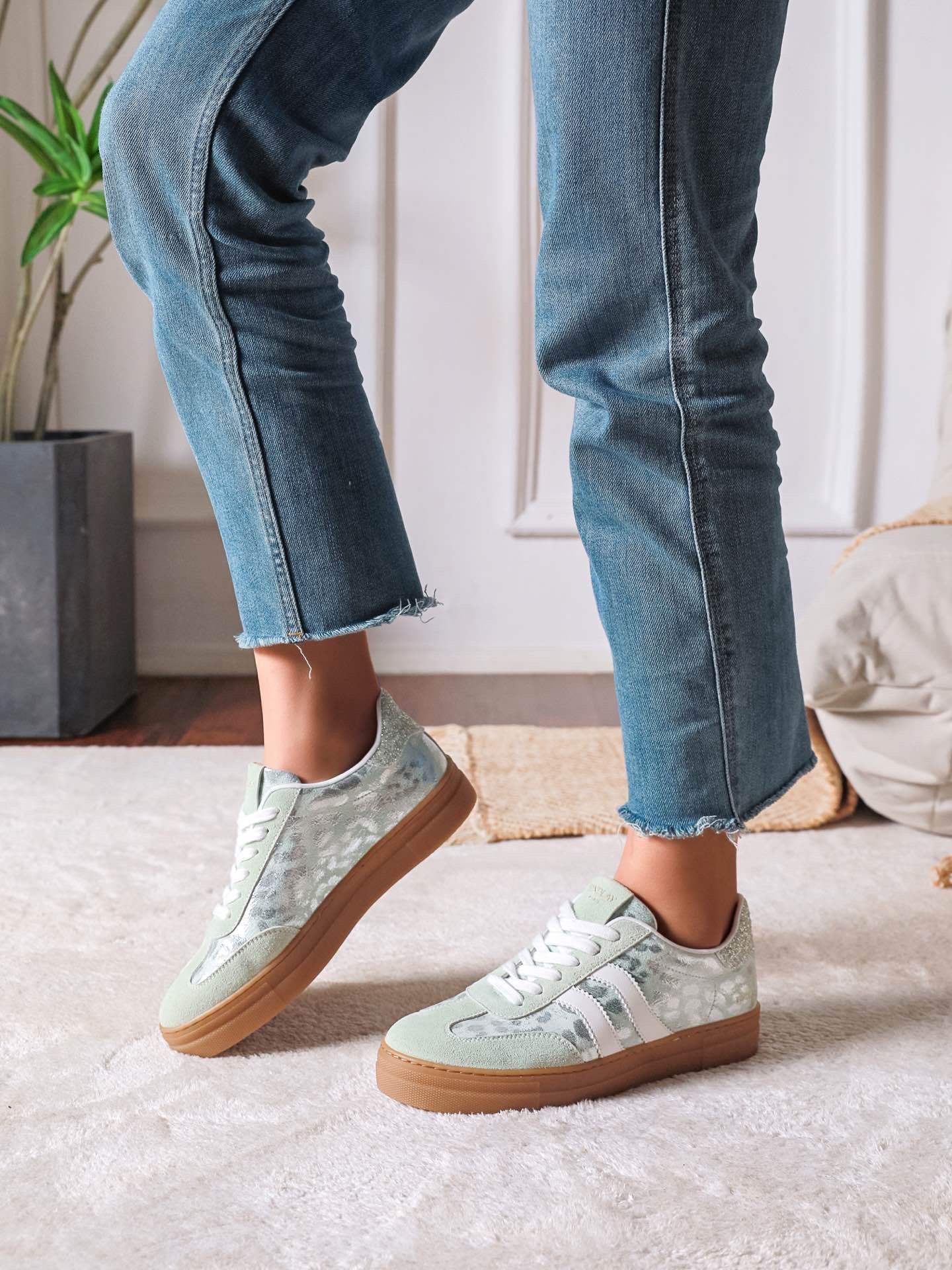 Baskets MILA | F1188 Green