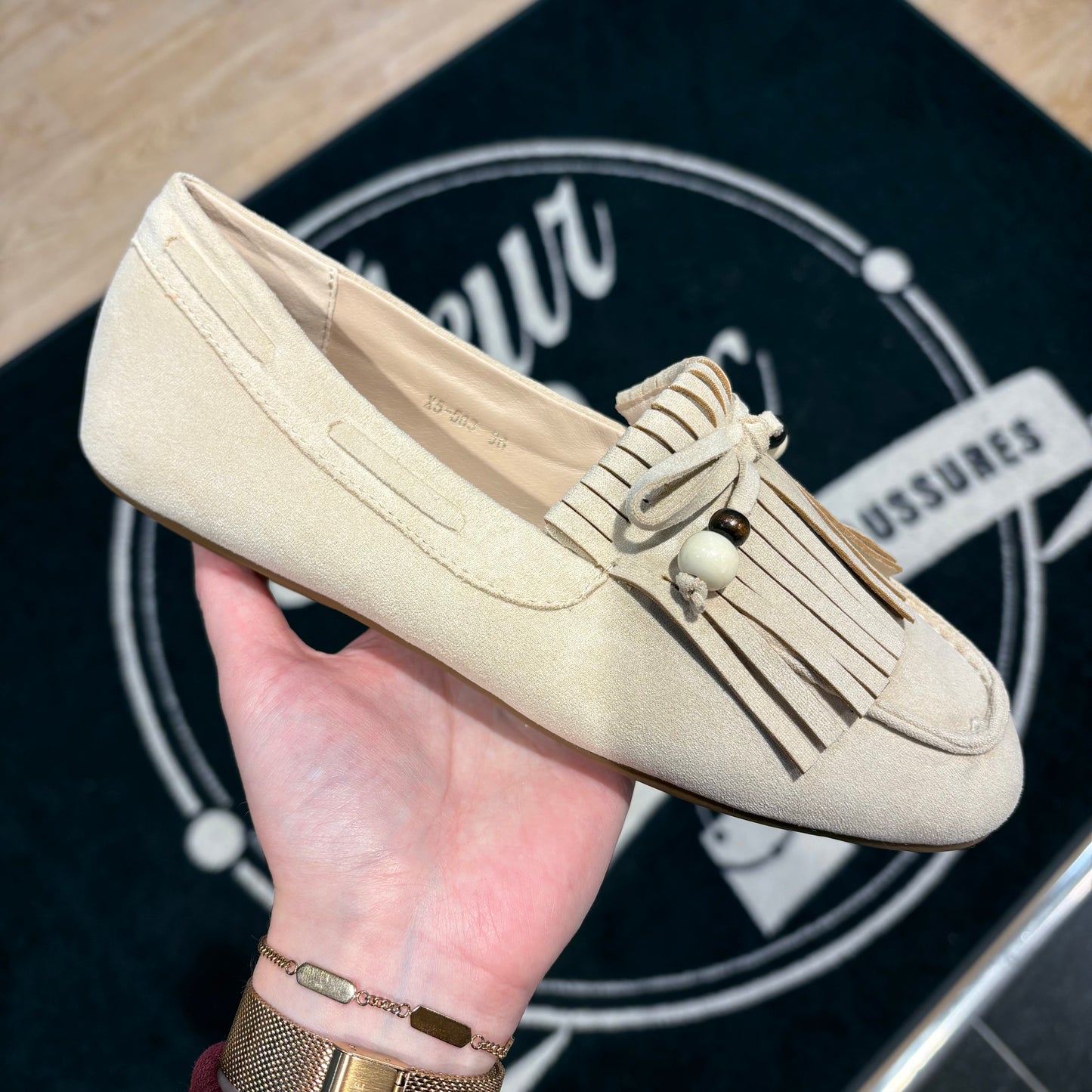 Mocassins ÉLENA | X5-563 Beige