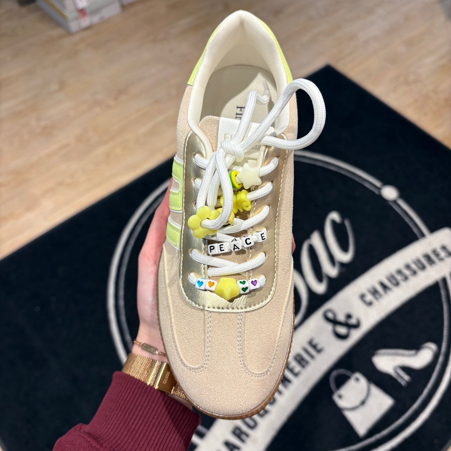 Baskets Alya | F1190 Beige