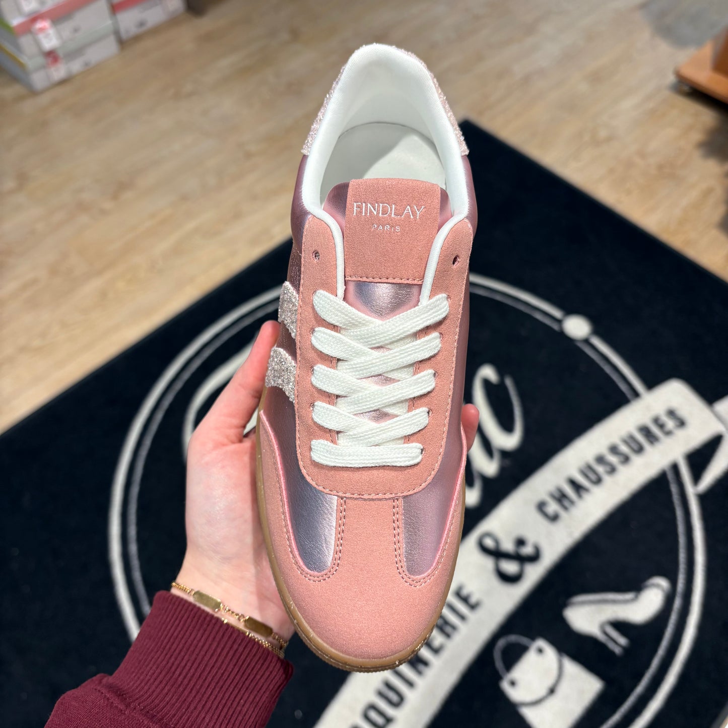 Baskets MILA | F1188 Pink