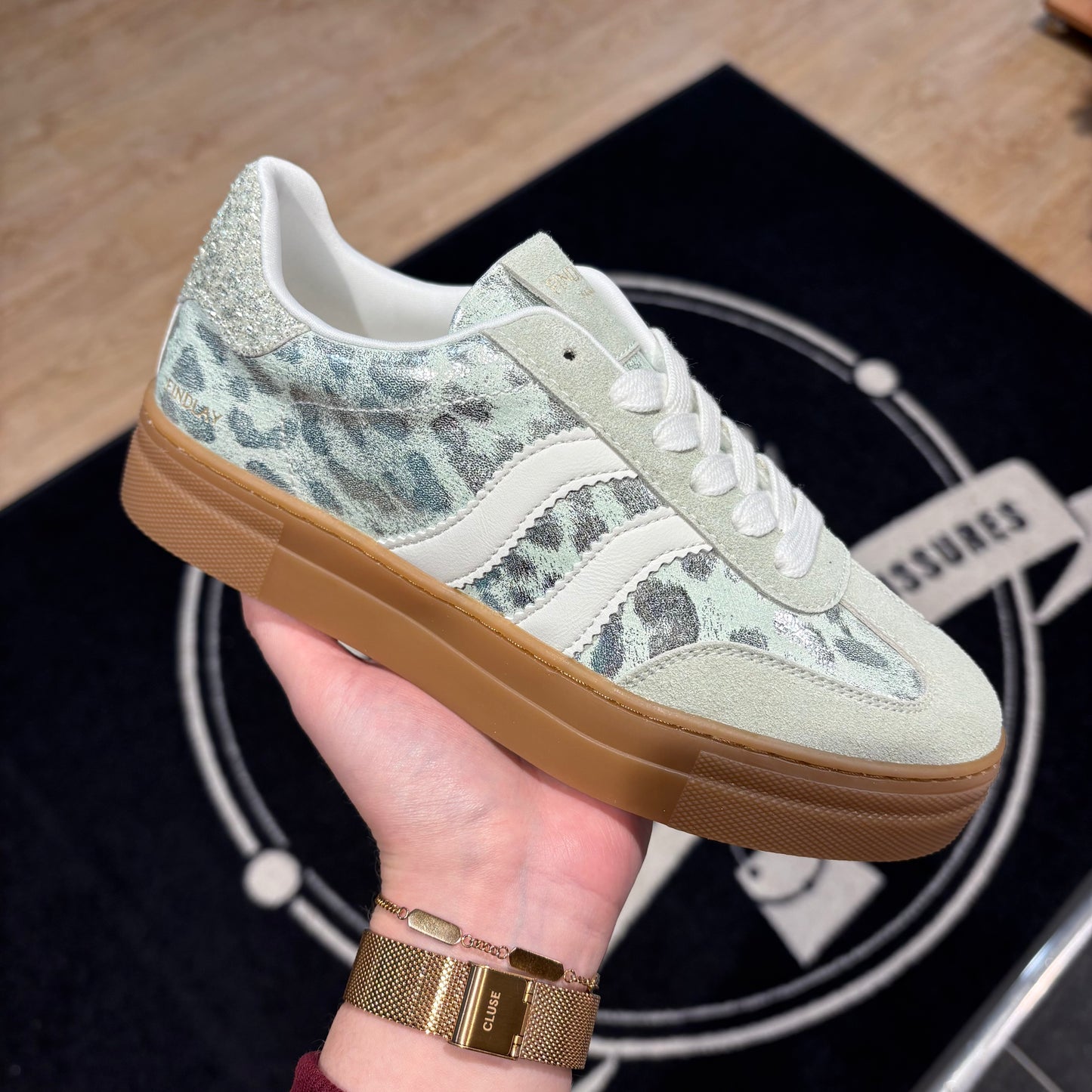 Baskets MILA | F1188 Green