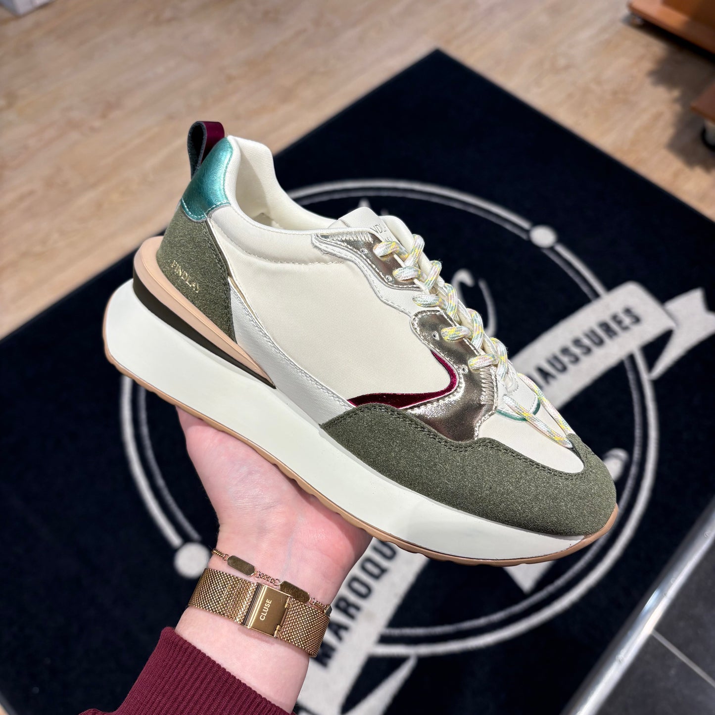 Baskets Luna | F1189 Kaki