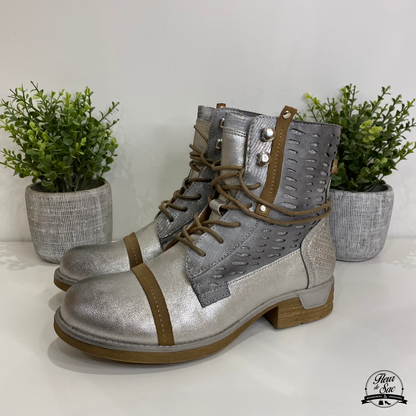 Bottines Lady Glory | F6203 Argent