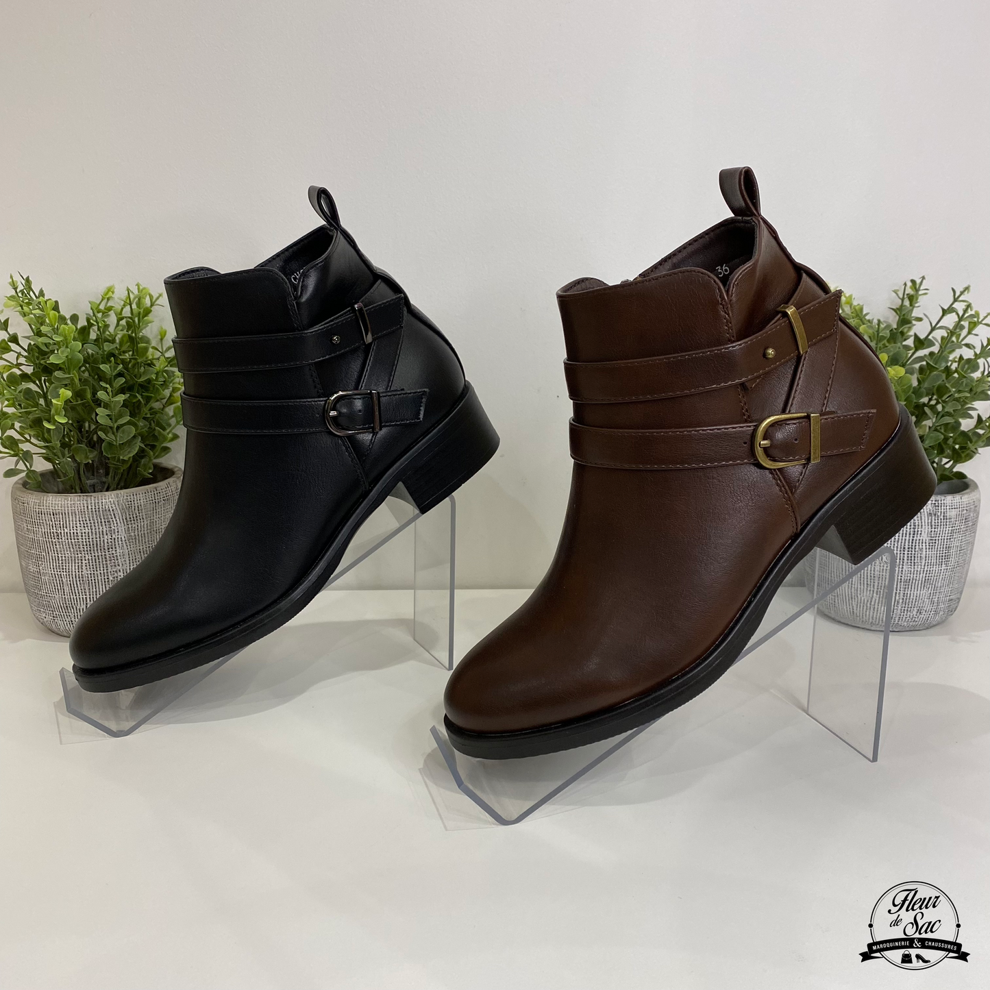 Bottines Léna | CHC313 Noir