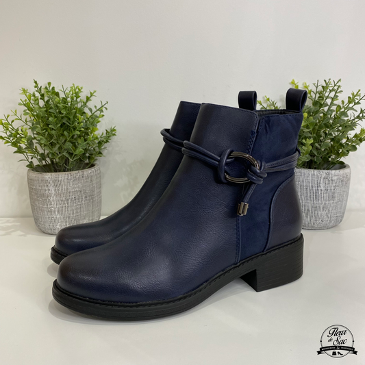 Bottines Alice | CHC333 Bleu