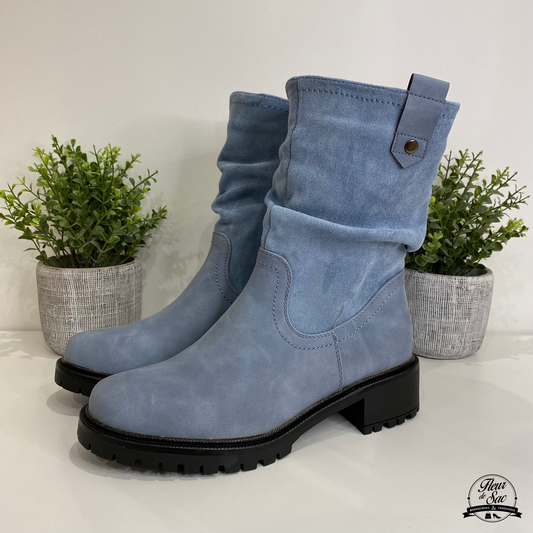 Bottines Jade | CHC305 Bleu