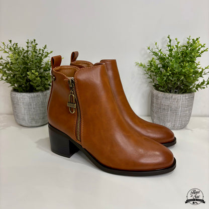 Bottines Jade | Camel | CHC588