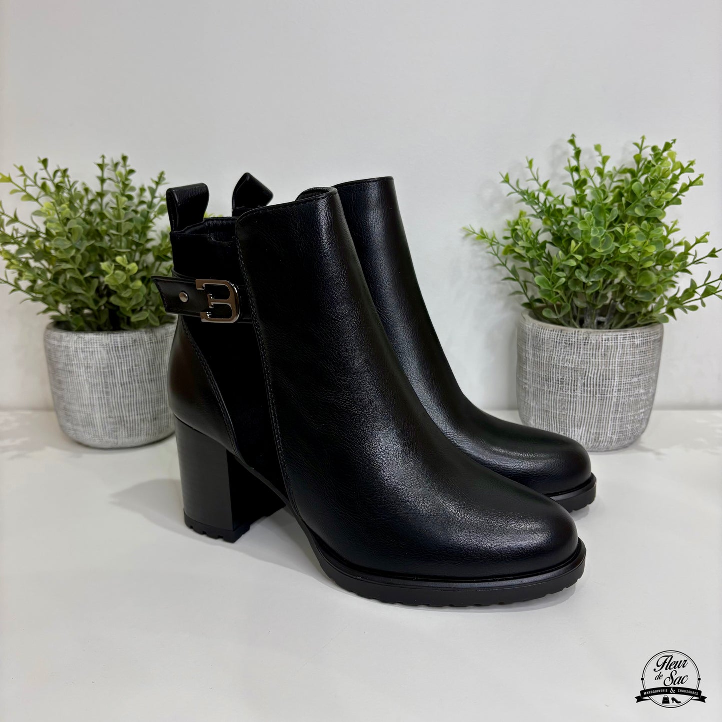 Bottines Garance | Noir | CHC583