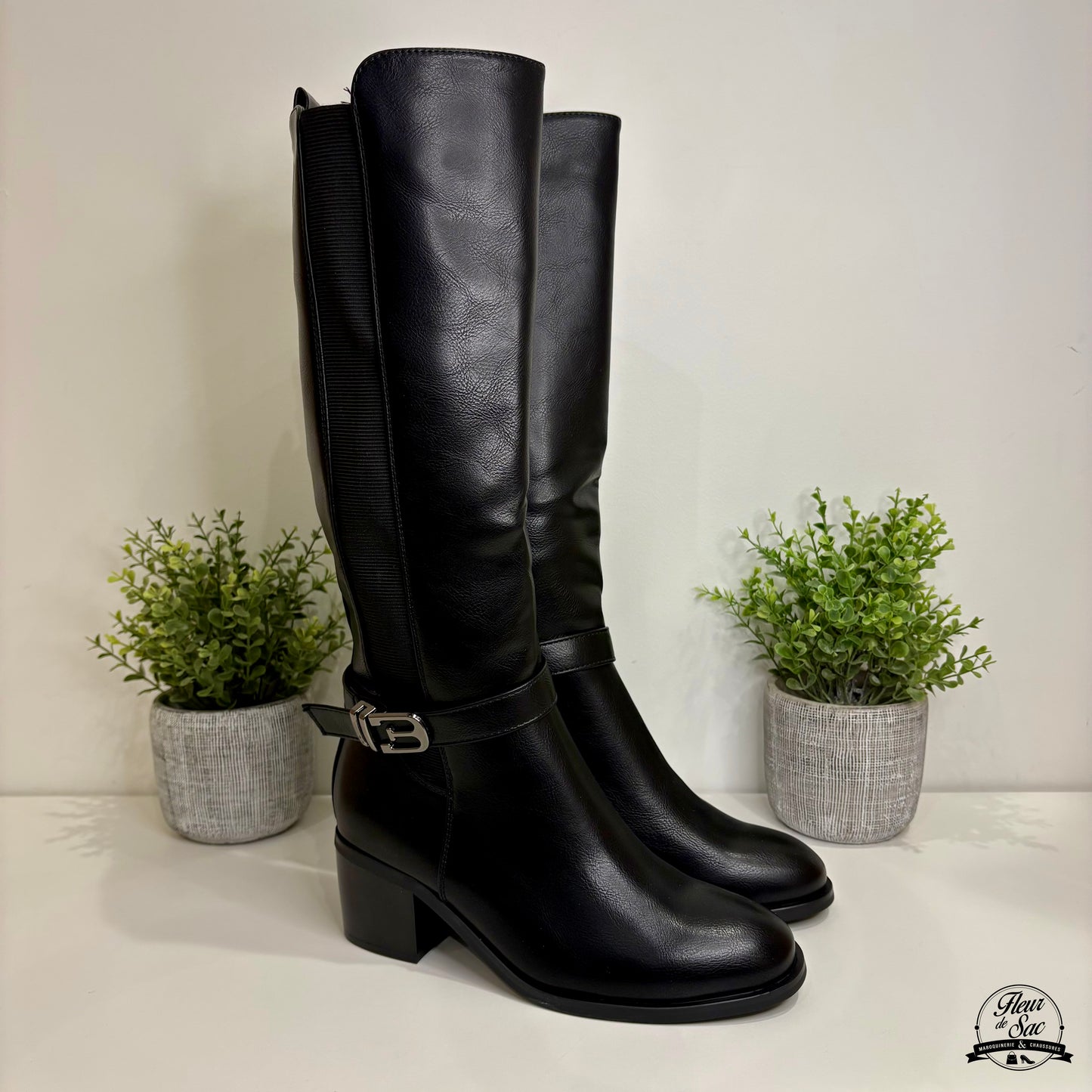 Bottes Émilie | Noir | CHC603