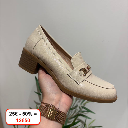 Mocassins Beige