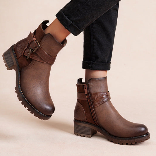 Bottines Léonie | F6791 Marron