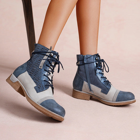 Bottines Elsa | F6798 Bleu