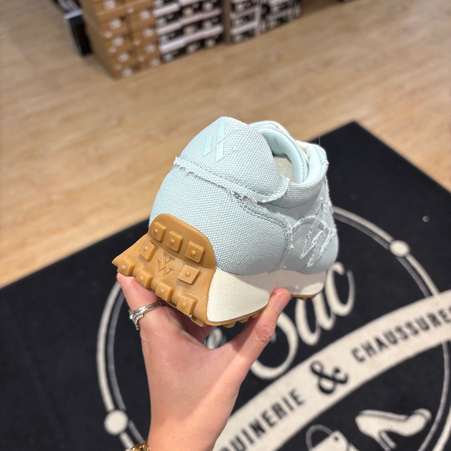 Vanessa Wu - Baskets FLOW STAPLE Bleu | BK2918