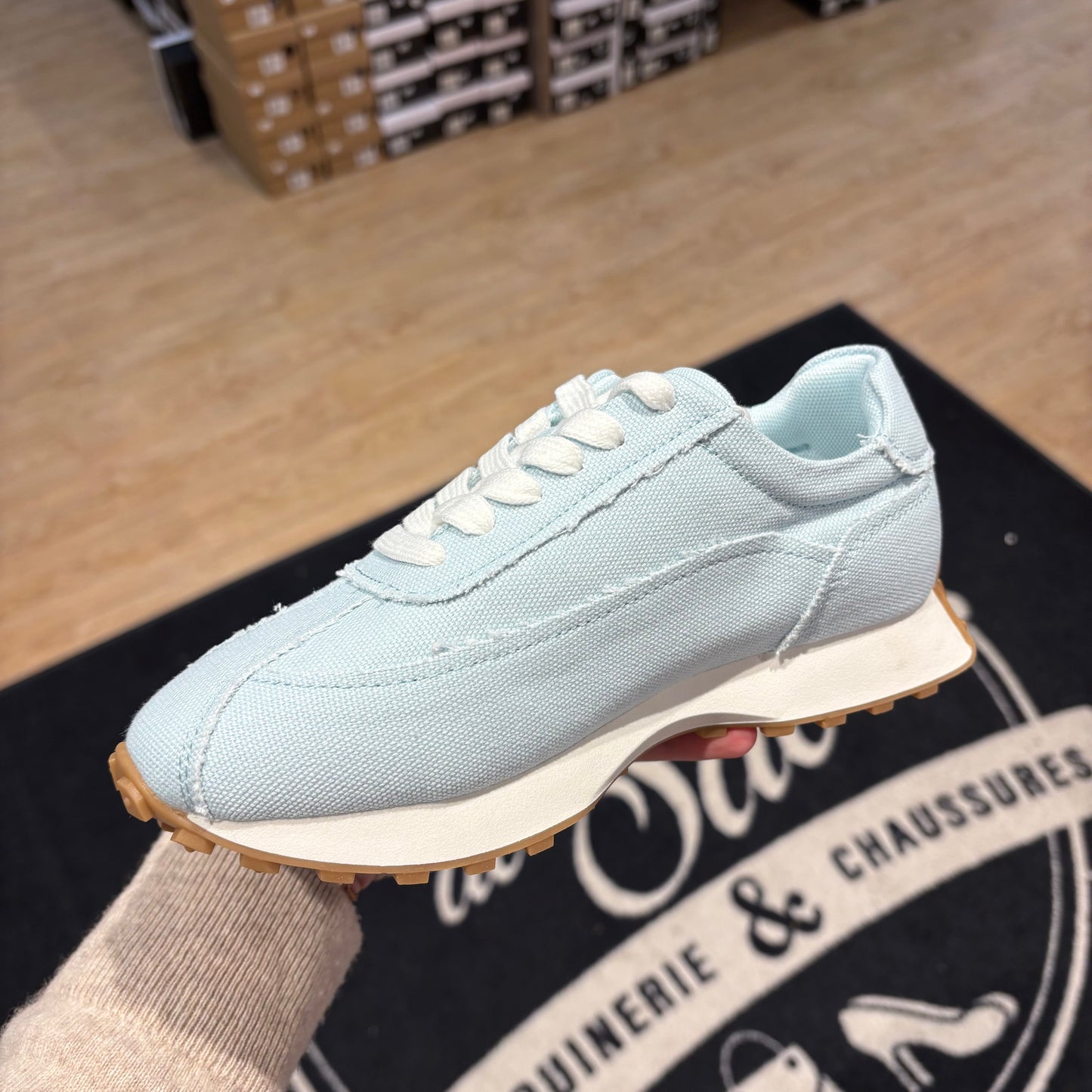 Vanessa Wu - Baskets FLOW STAPLE Bleu | BK2918