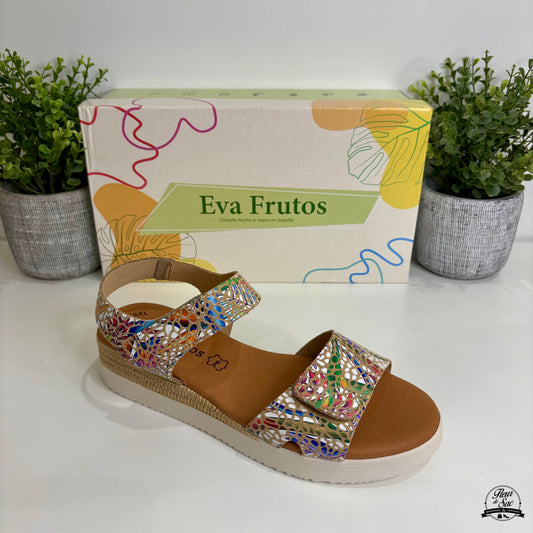 Sandales en cuir Eva Frutos | 4265 Ibiscus Dune