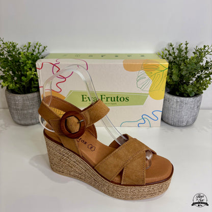 Sandales en cuir Eva Frutos | 5816 Camel
