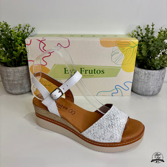 Sandales en cuir Eva Frutos | 569 Blanc