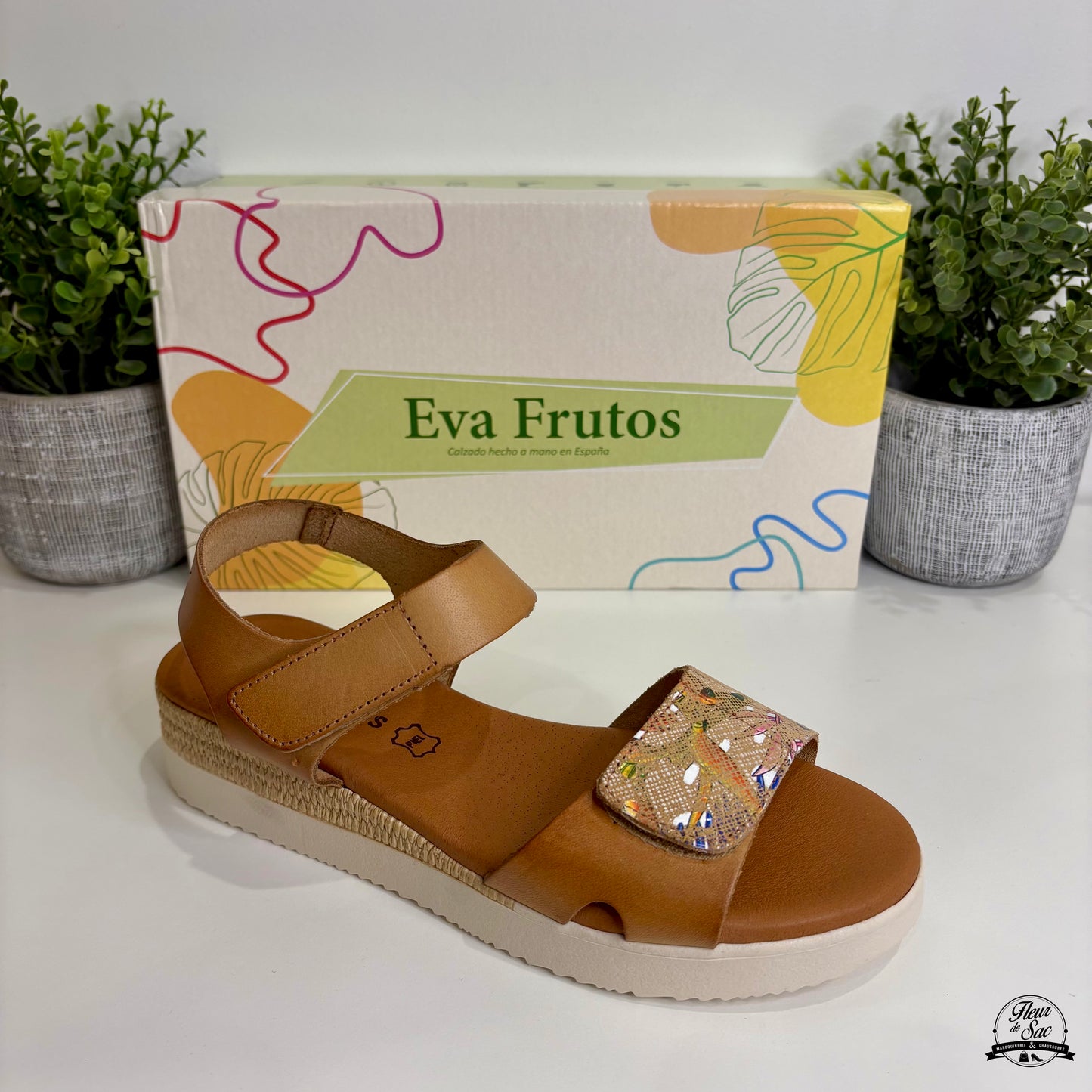 Sandales en cuir Eva Frutos | 4265 Trigal Punto