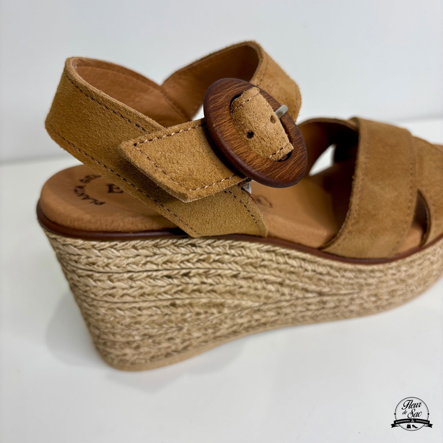 Sandales en cuir Eva Frutos | 5816 Camel