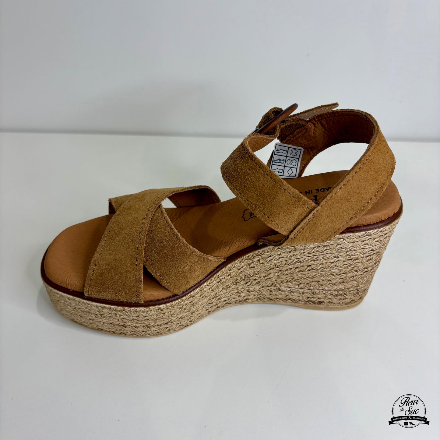 Sandales en cuir Eva Frutos | 5816 Camel