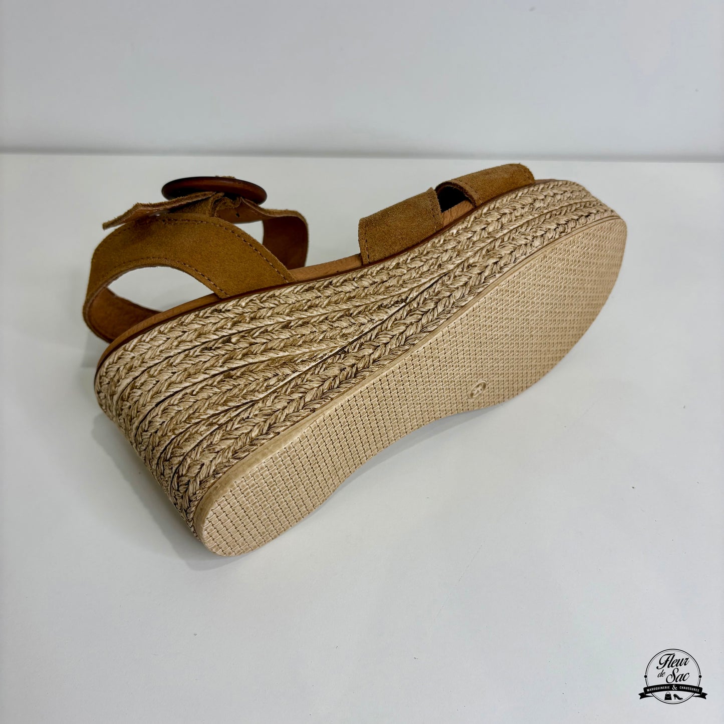 Sandales en cuir Eva Frutos | 5816 Camel