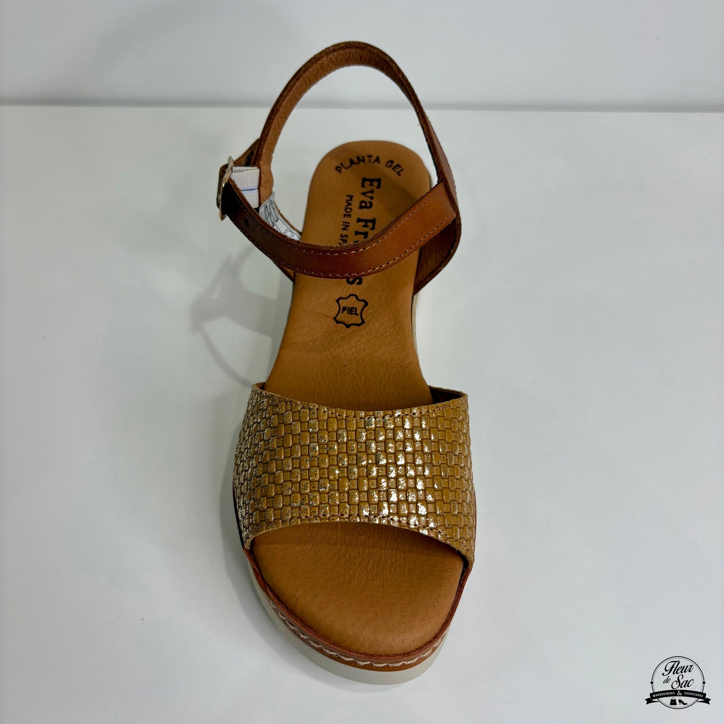 Sandales en cuir Eva Frutos | 569 Camel