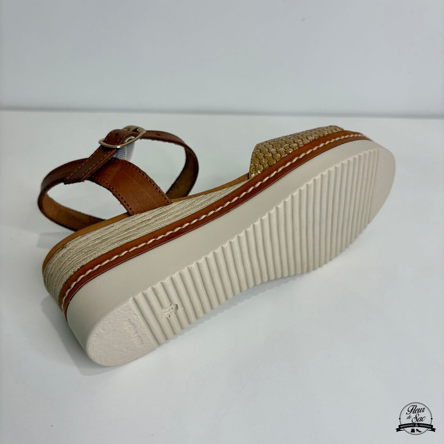 Sandales en cuir Eva Frutos | 569 Camel