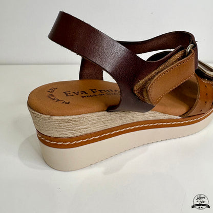 Sandales en cuir Eva Frutos | 558 Marron