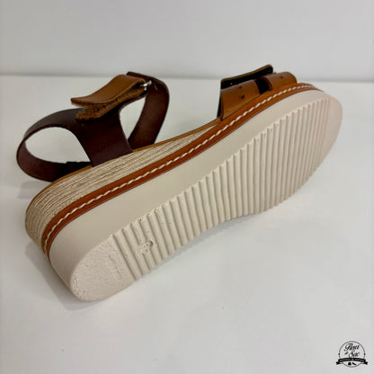 Sandales en cuir Eva Frutos | 558 Marron