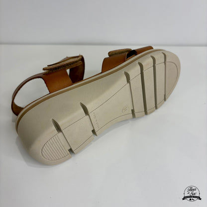 Sandales en cuir Eva Frutos | 6410 Camel