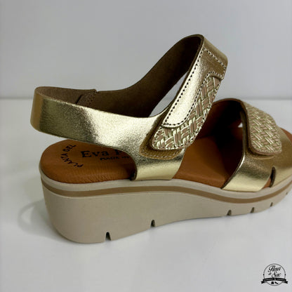 Sandales en cuir Eva Frutos | 6410 Or