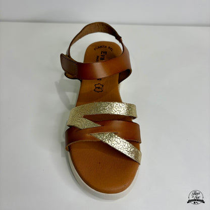 Sandales en cuir Eva Frutos | 4206 Camel