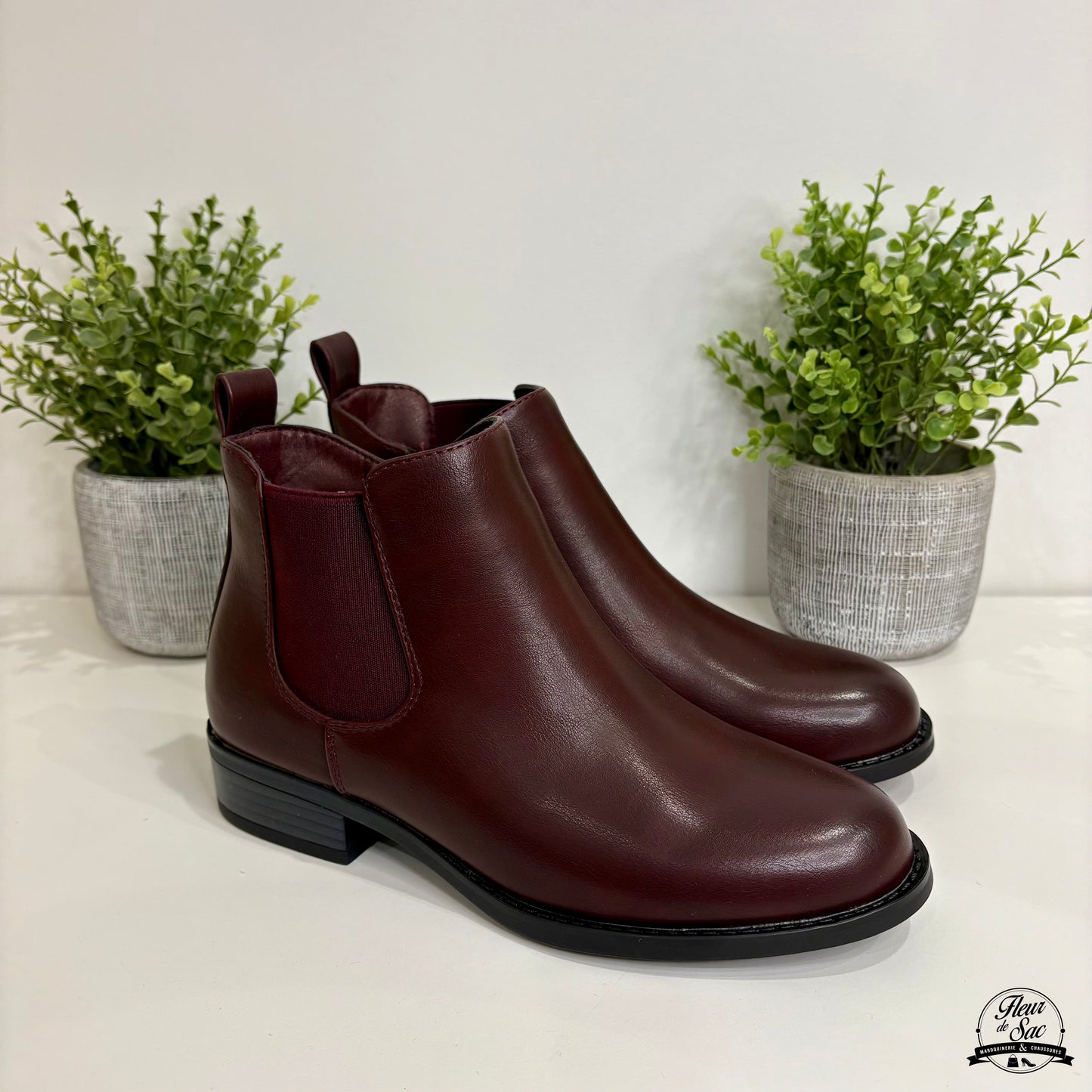 Bottines | CHC519 Bordeaux