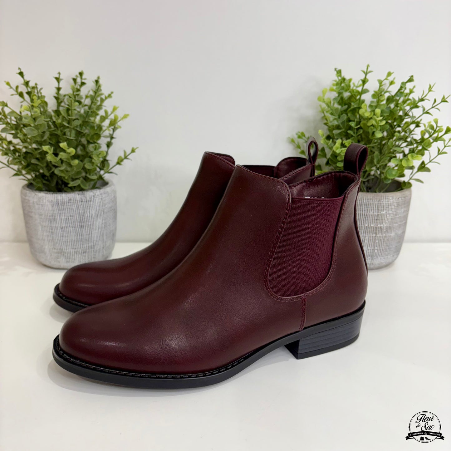 Bottines | CHC519 Bordeaux