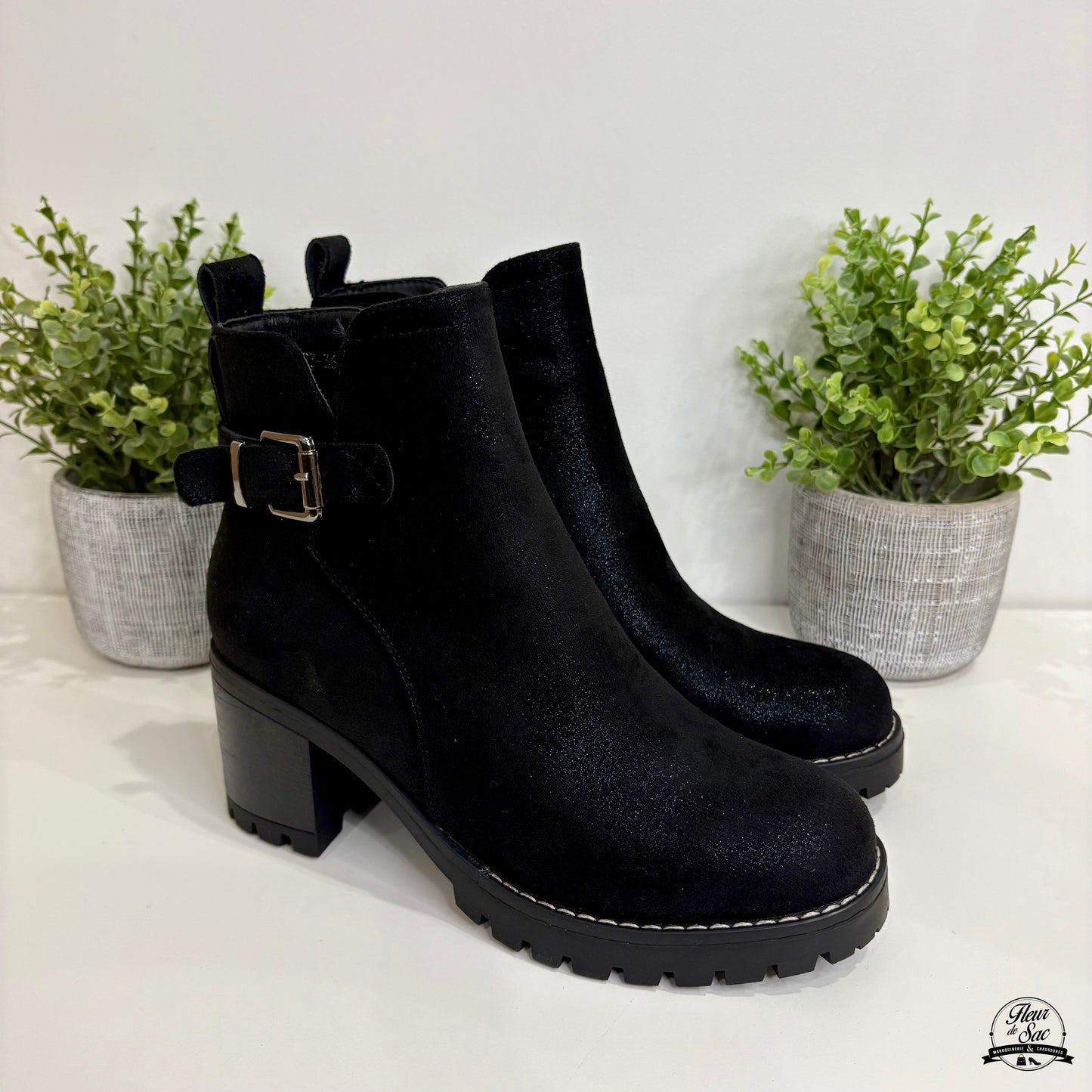 Bottines Anais | F2273 Noir