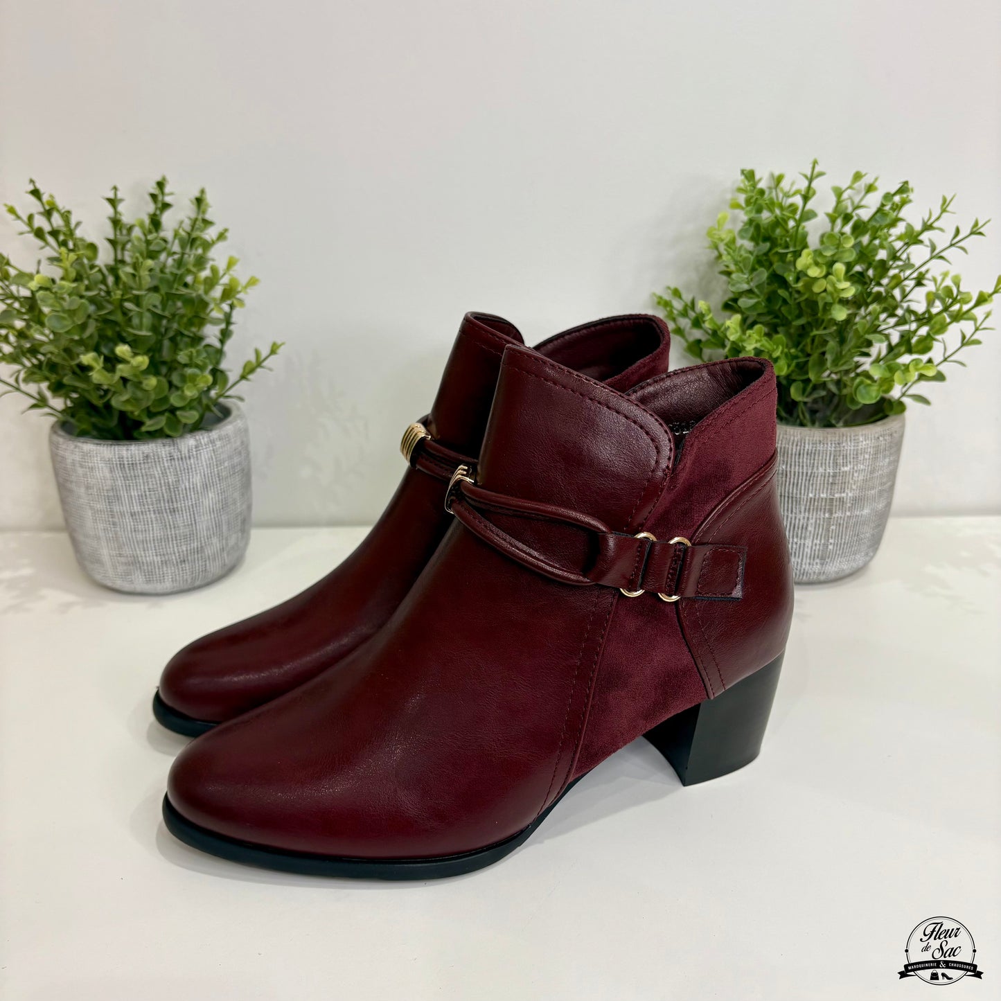 Bottines | CHC518 Bordeaux