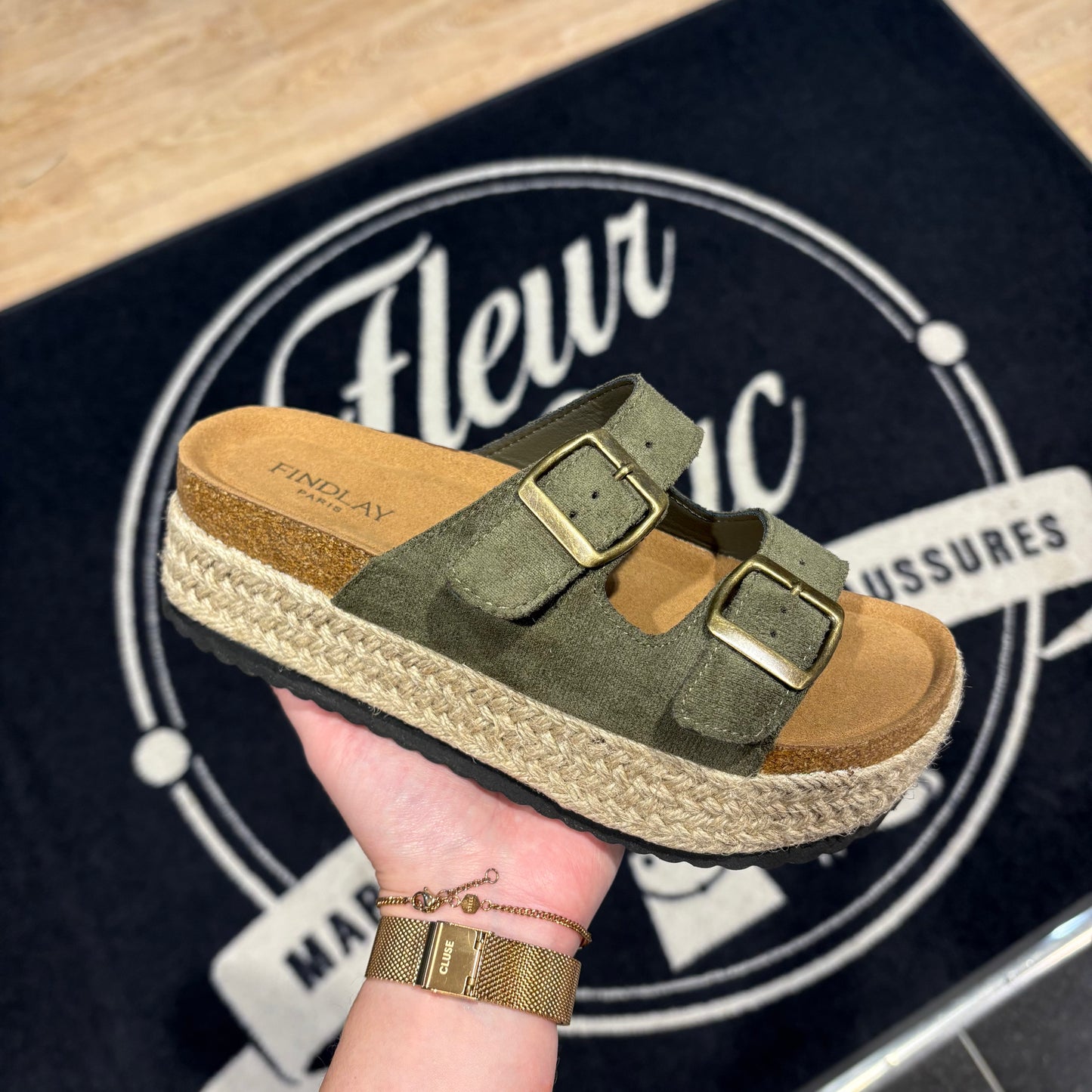 Mules Léa | YJ22-01 Kaki