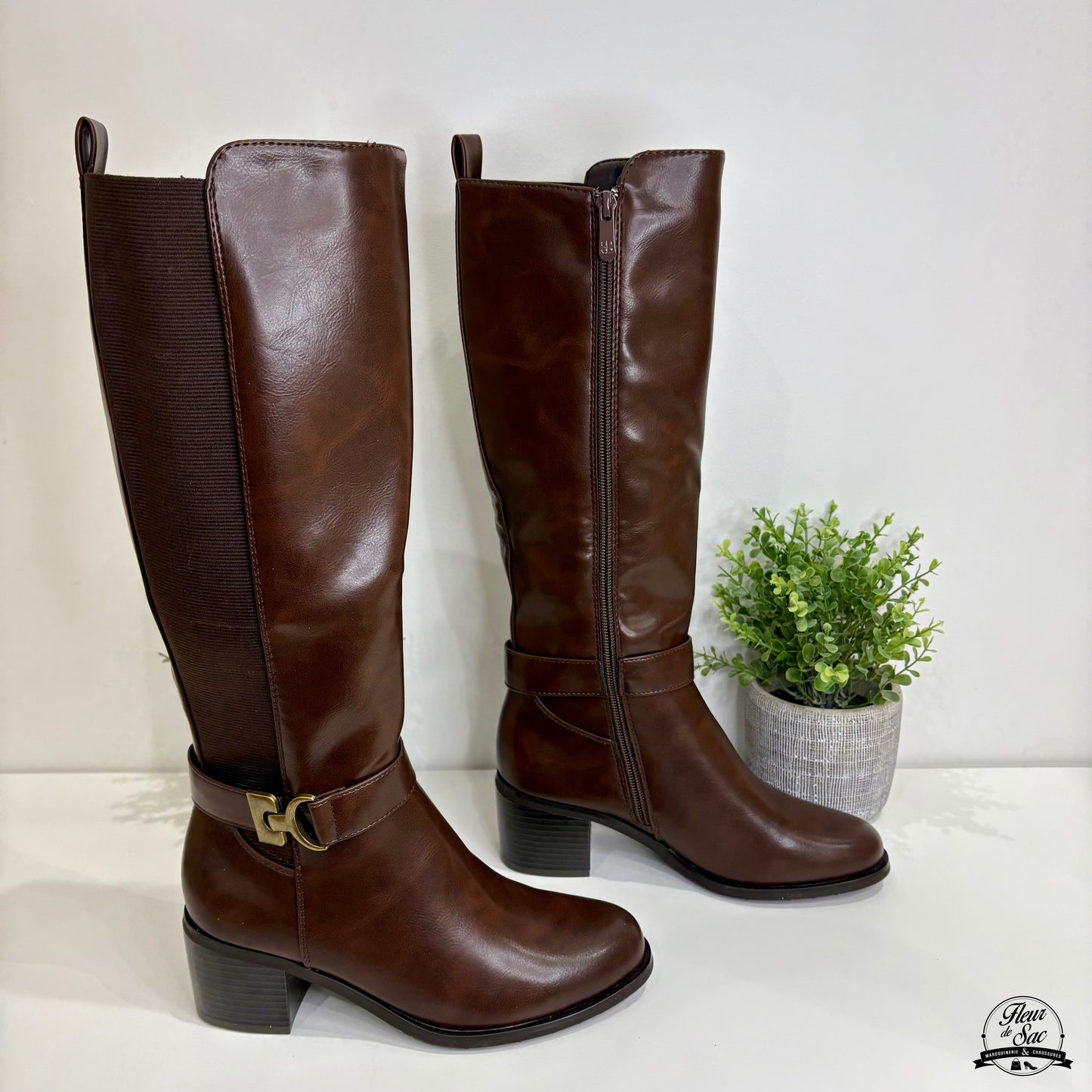 Bottes Clara | CHC502 Marron