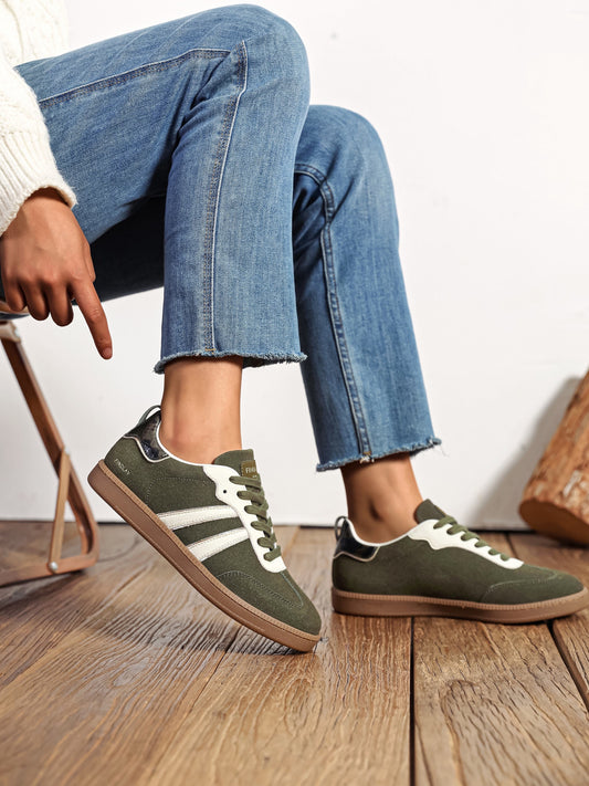 Baskets Clémence | F1090 Vert